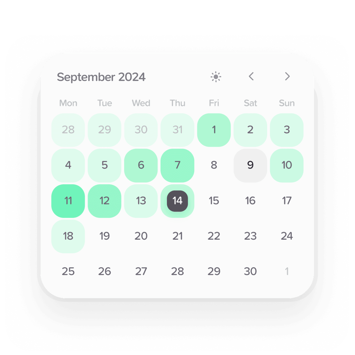 Heatmap Calendar