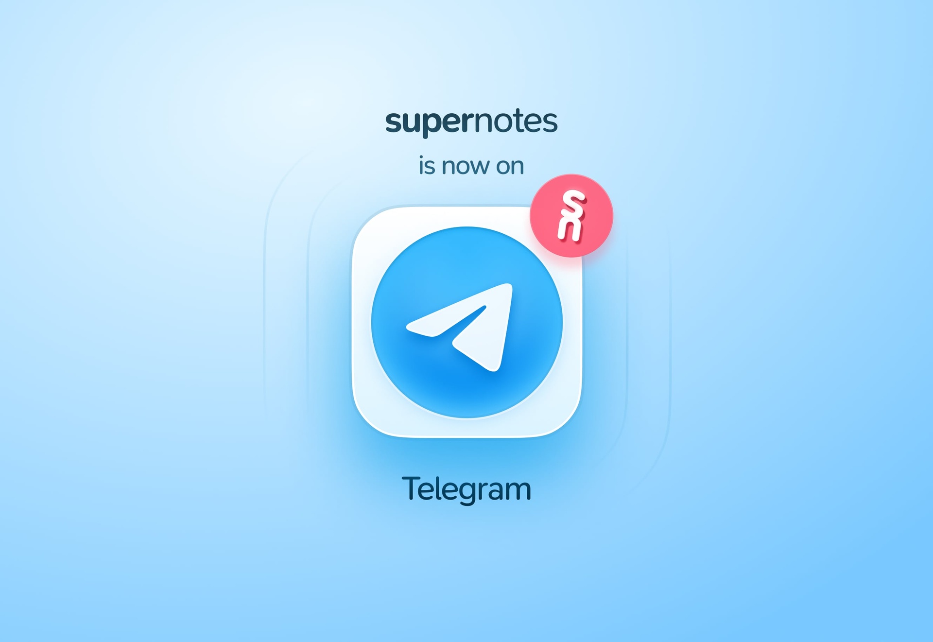 Telegram Integration - Supernotes