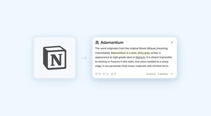Switching from Notion to markdown notecards