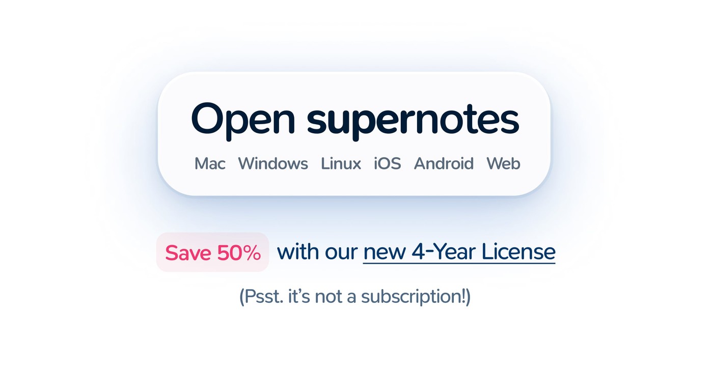 openSupernotes4Year