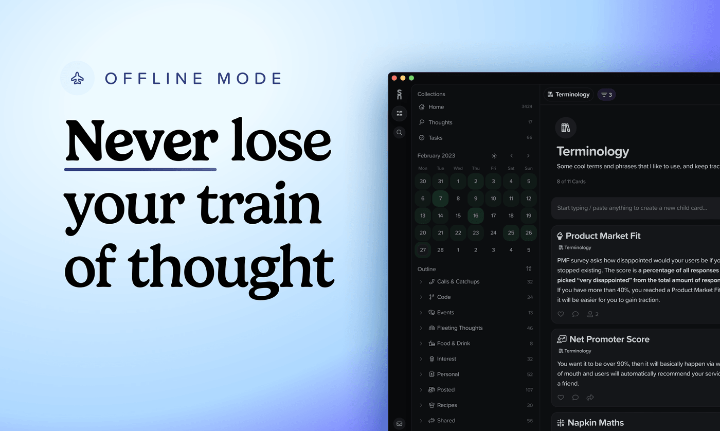 Never Lose Your Train Of Thought Again