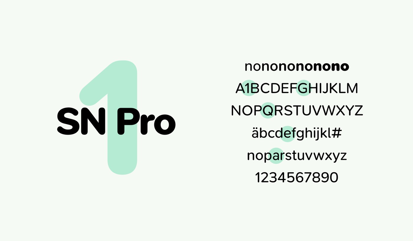 SN Pro Font Family