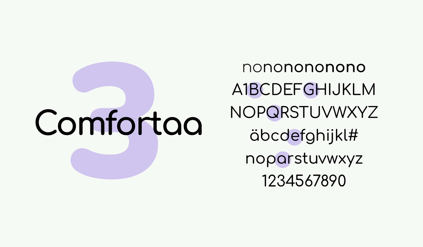 Comfortaa Font Family