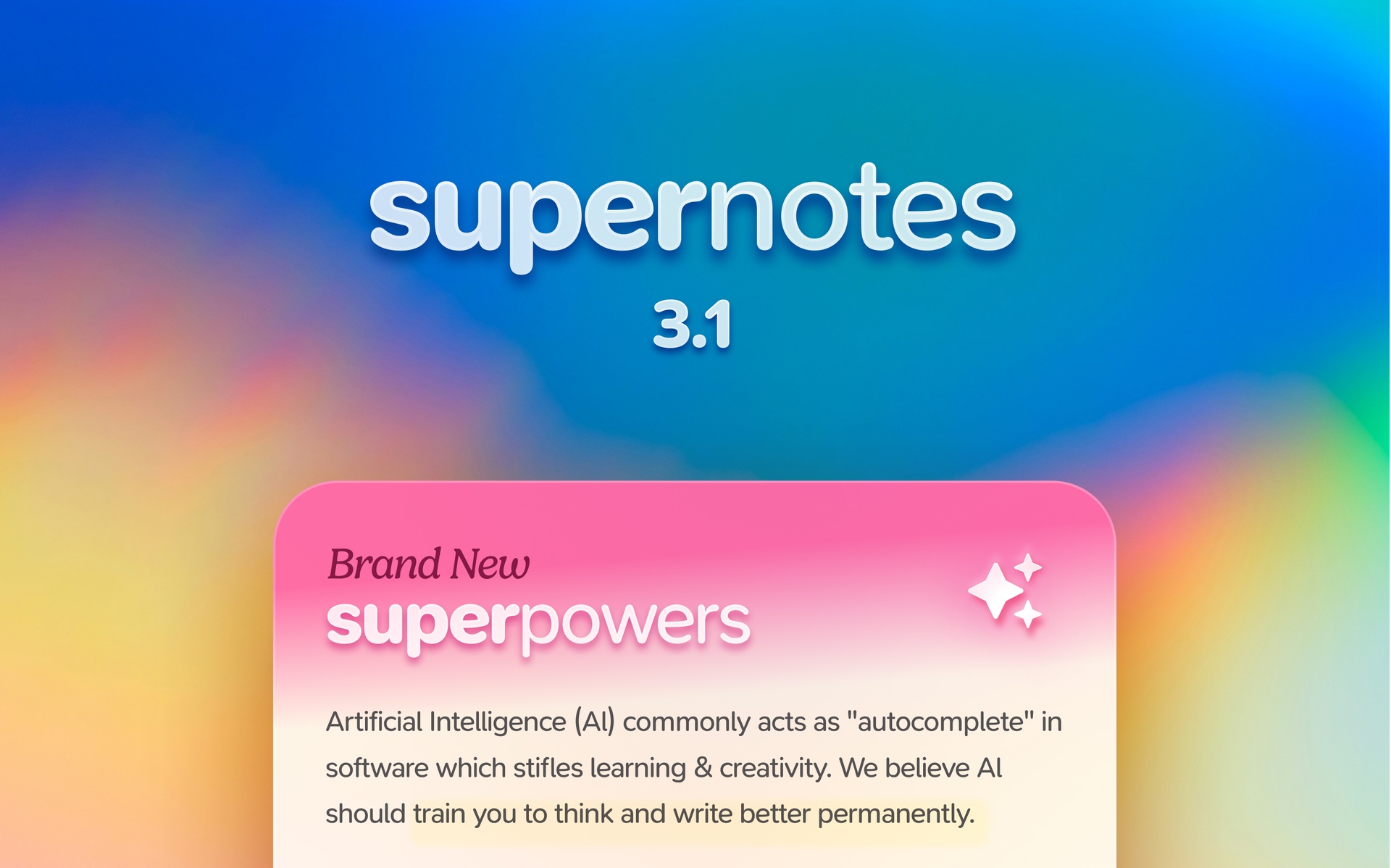 AI Superpowers - Supernotes