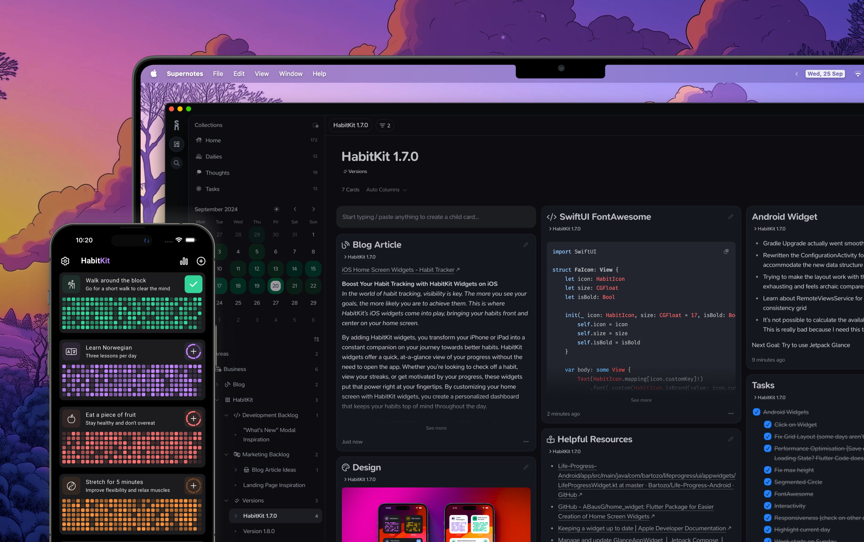 How to take notes as an indie developer | Supernotes